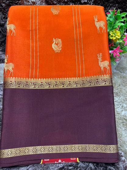 Pure Mysore Silk Saree.