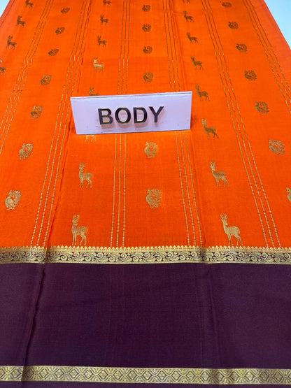 Pure Mysore Silk Saree.