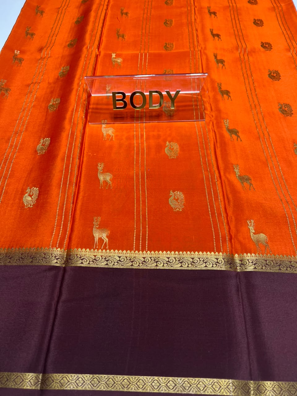 Pure Mysore Silk Saree.