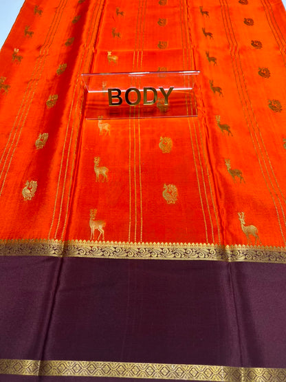 Pure Mysore Silk Saree.
