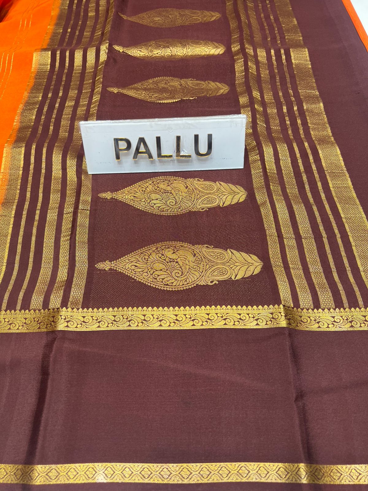 Pure Mysore Silk Saree.