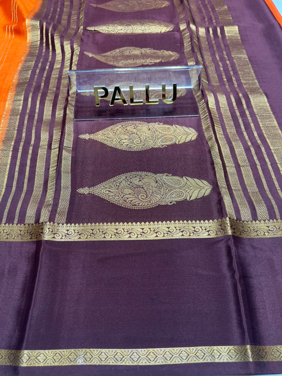 Pure Mysore Silk Saree.