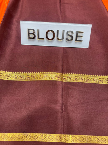 Pure Mysore Silk Saree.