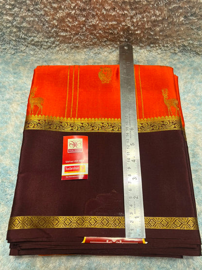 Pure Mysore Silk Saree.