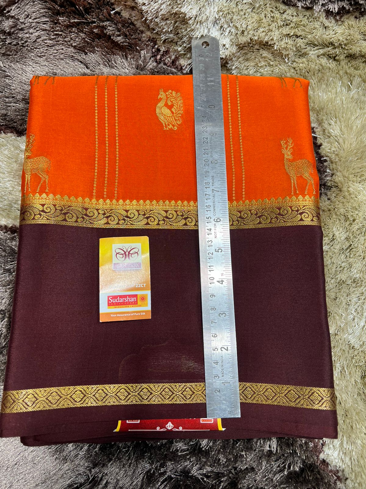 Pure Mysore Silk Saree.
