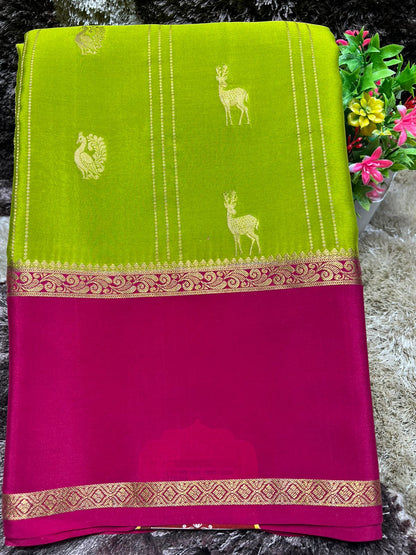 Pure Mysore Silk Saree.