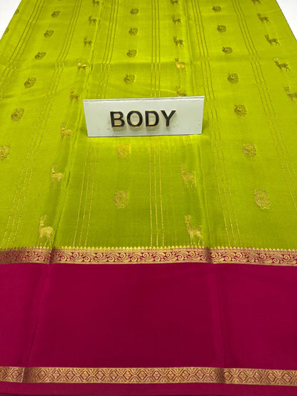 Pure Mysore Silk Saree.