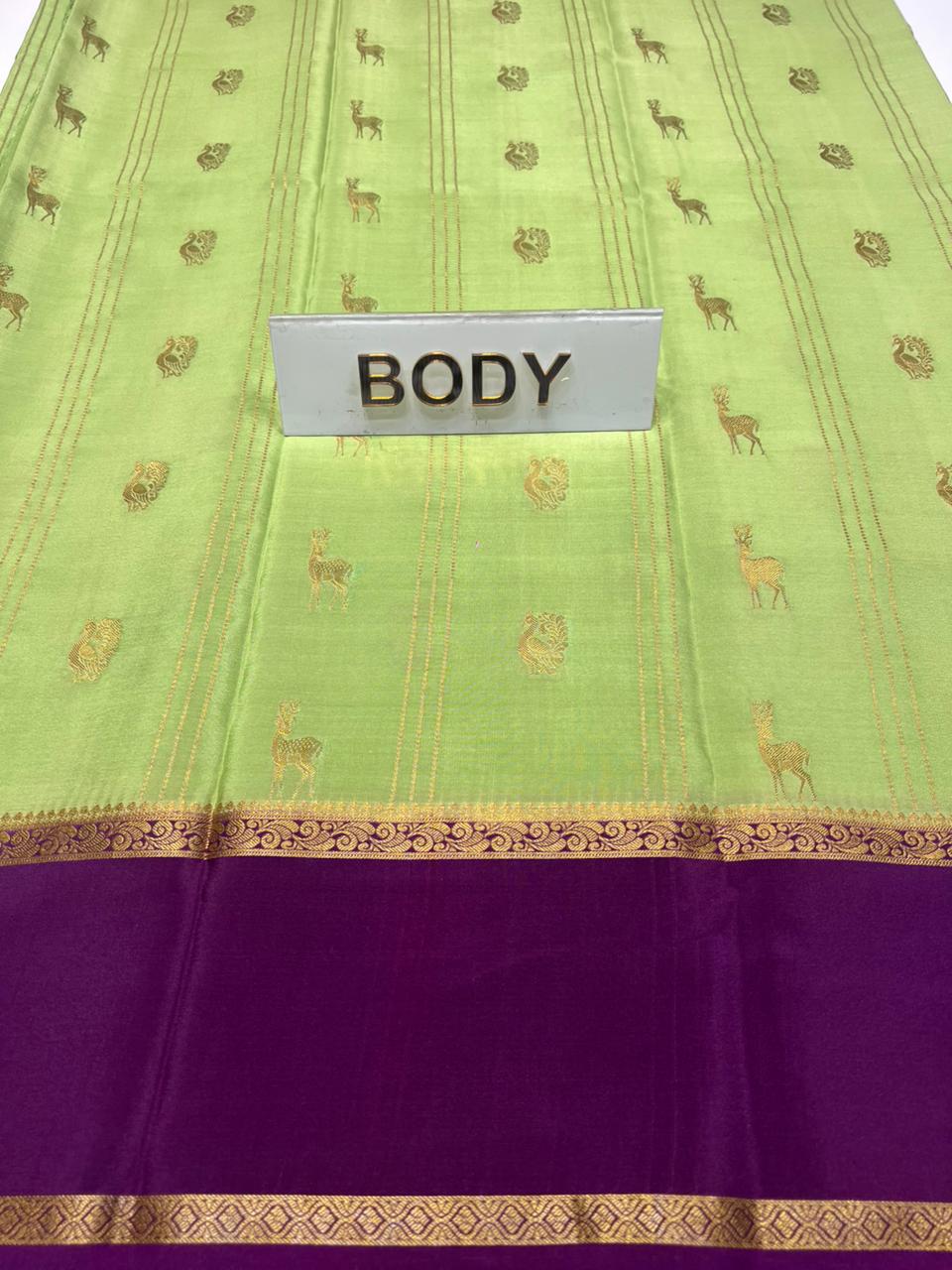 Pure Mysore Silk Saree.