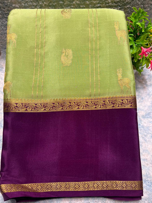 Pure Mysore Silk Saree.