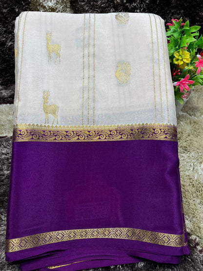 Pure Mysore Silk Saree.