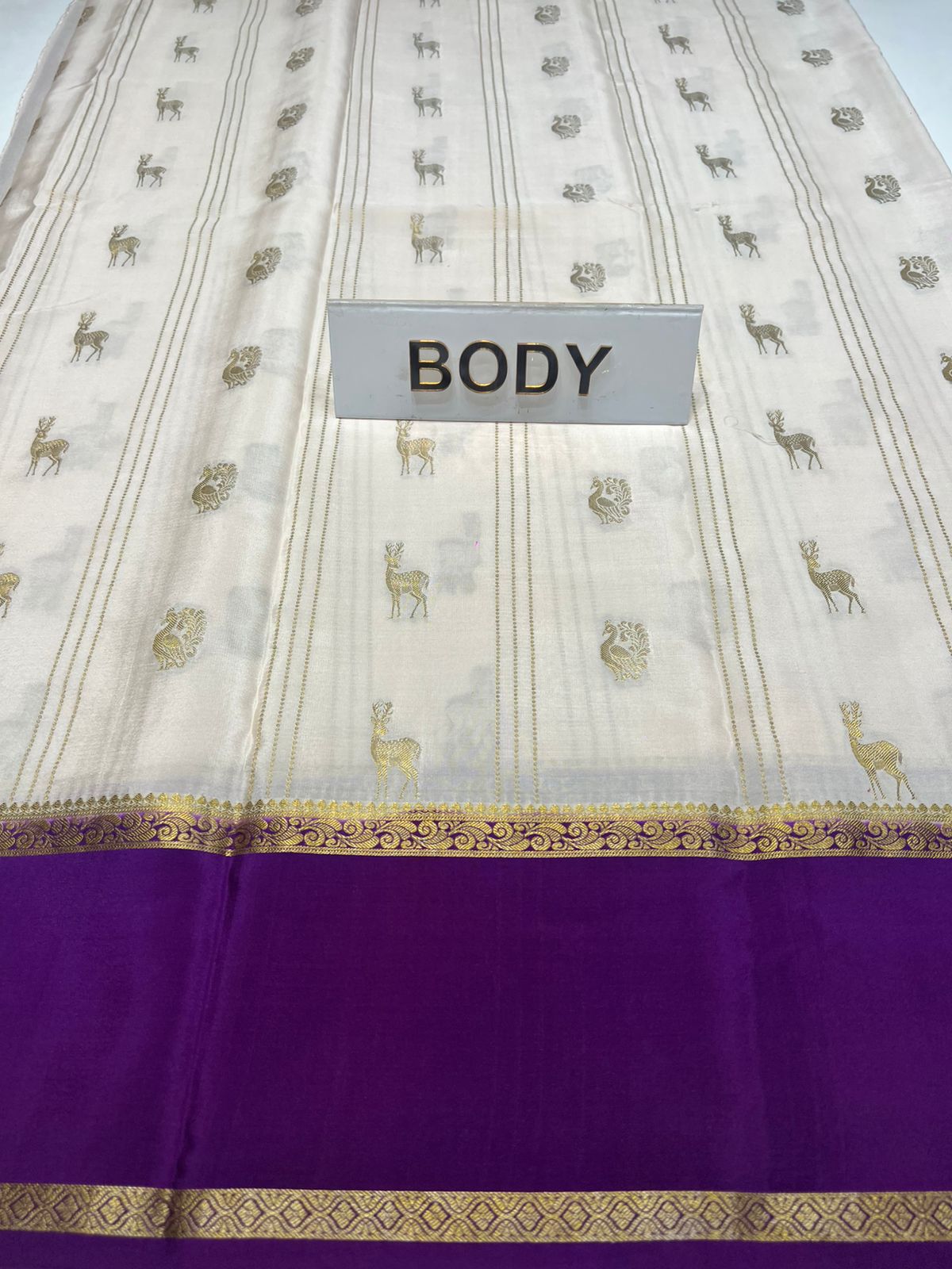Pure Mysore Silk Saree.