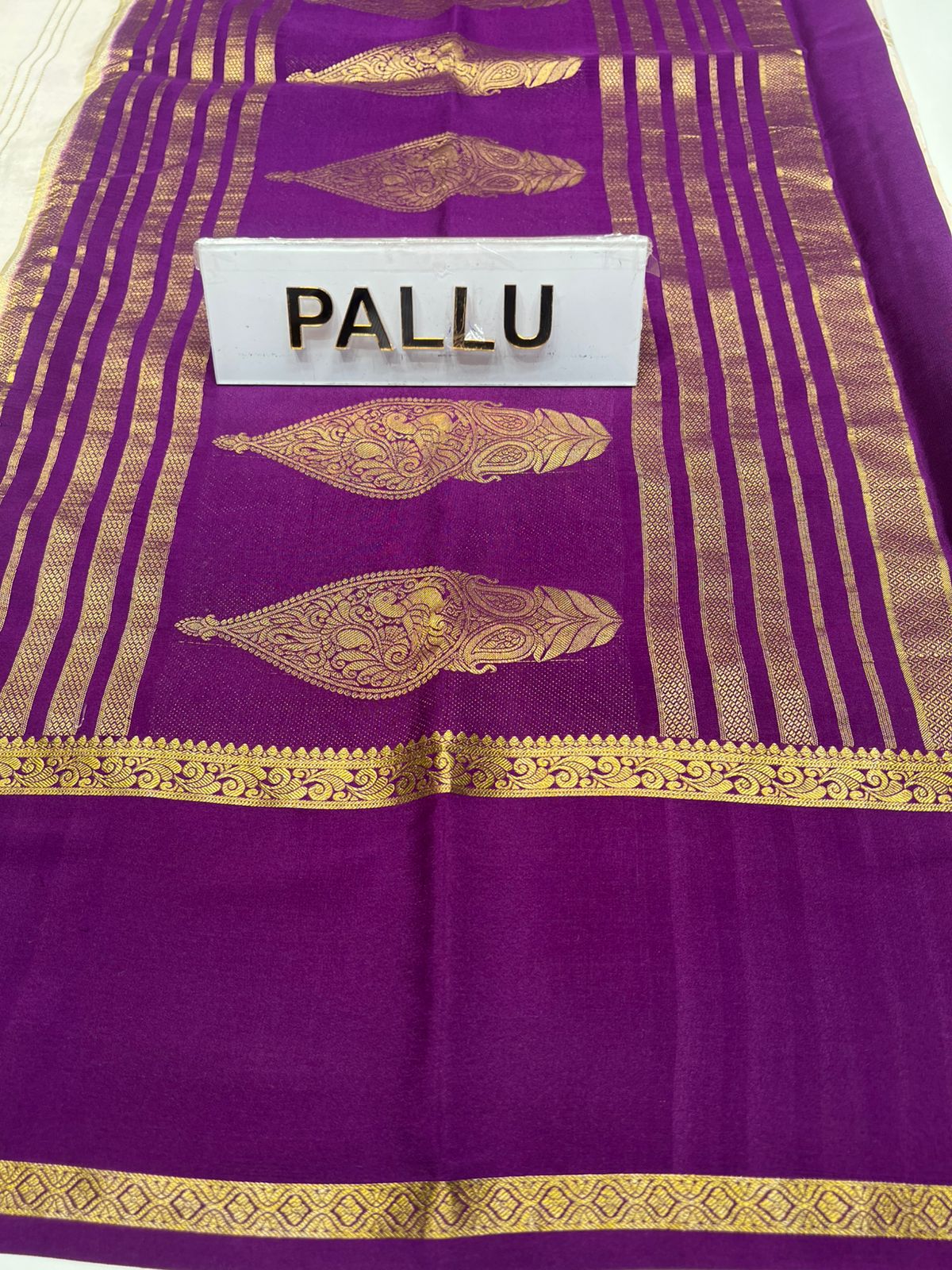 Pure Mysore Silk Saree.