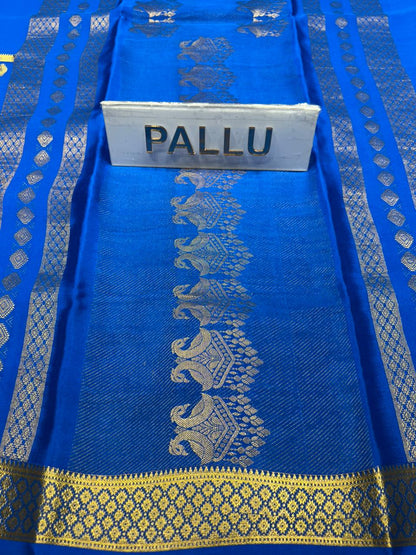 Pure Mysore Silk Saree.
