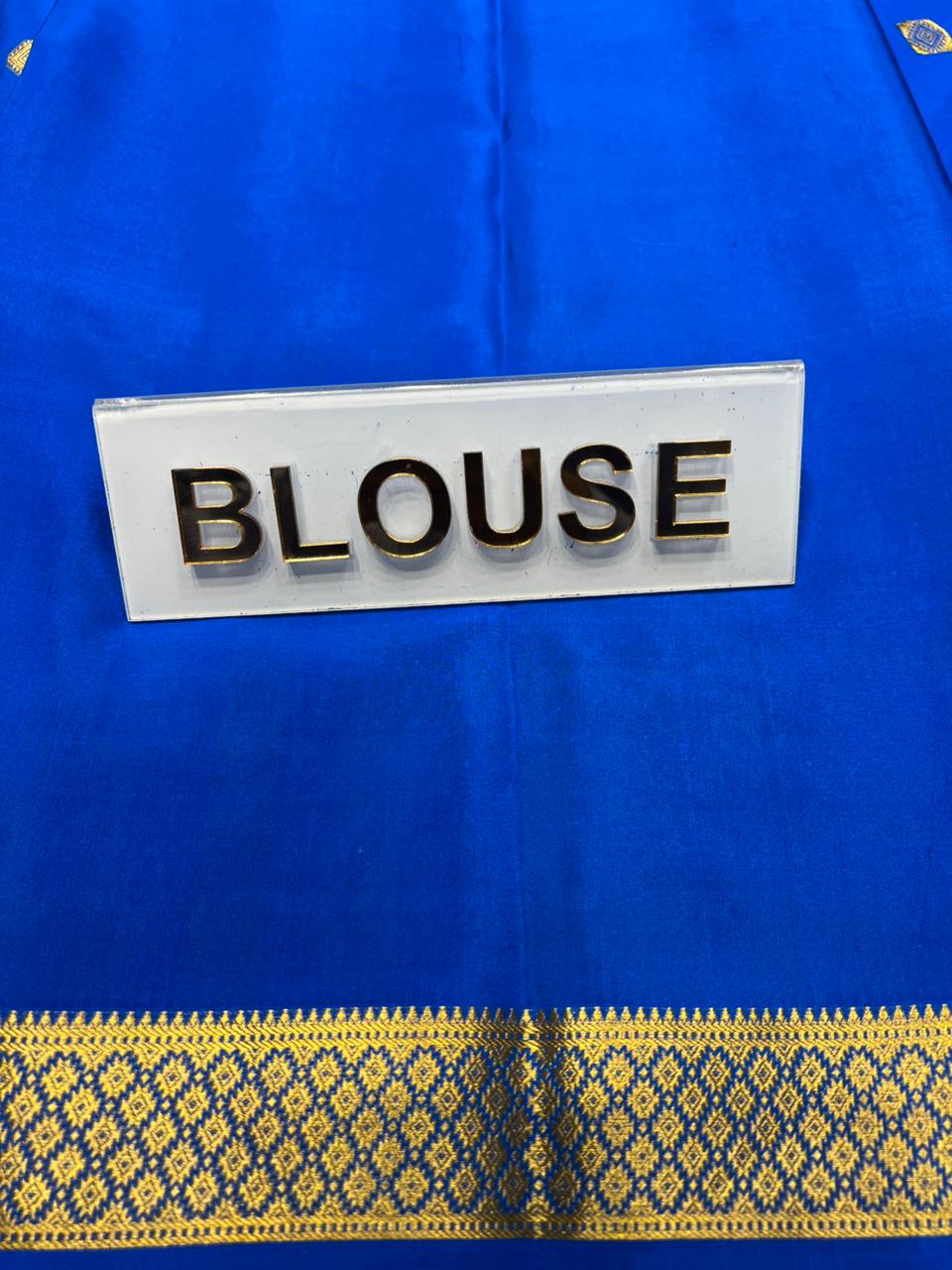 Pure Mysore Silk Saree.