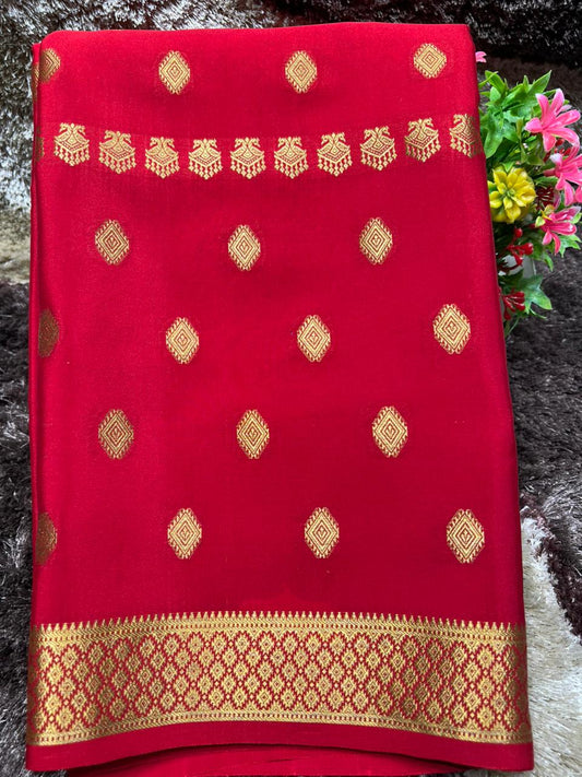 Pure Mysore Silk Saree.