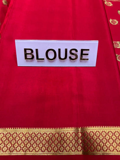 Pure Mysore Silk Saree.