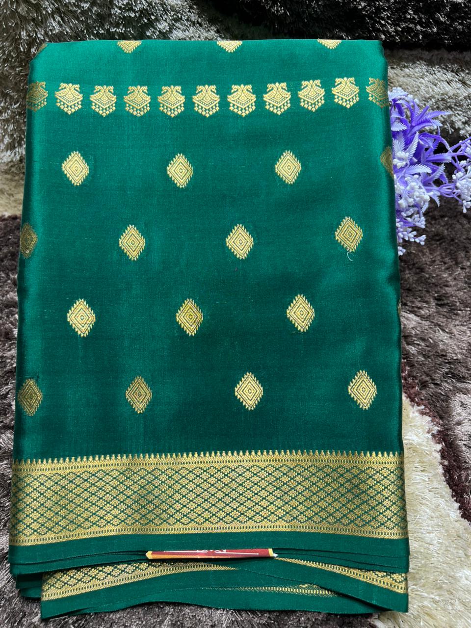 Pure Mysore Silk Saree.