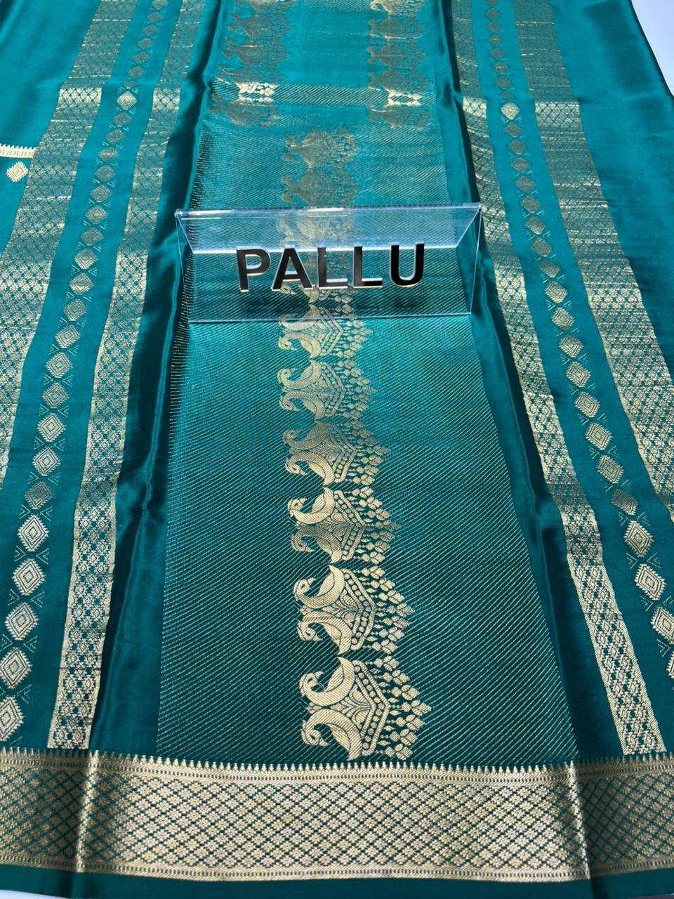 Pure Mysore Silk Saree.