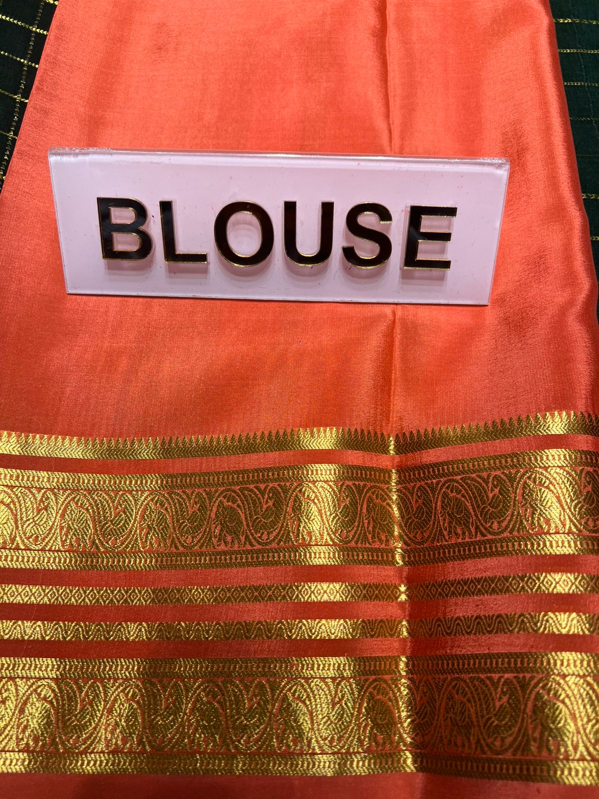 Pure Mysore Silk Saree.
