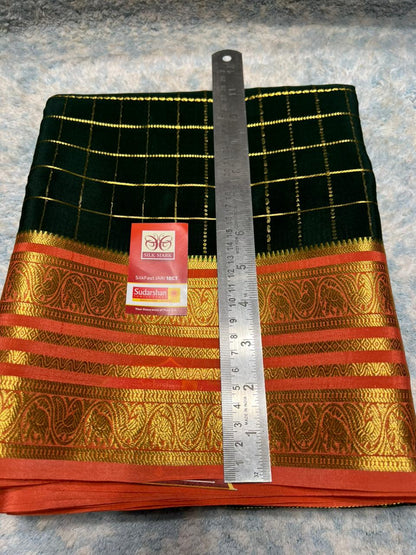 Pure Mysore Silk Saree.