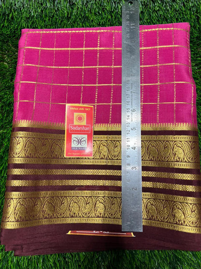 Pure Mysore Silk Saree.