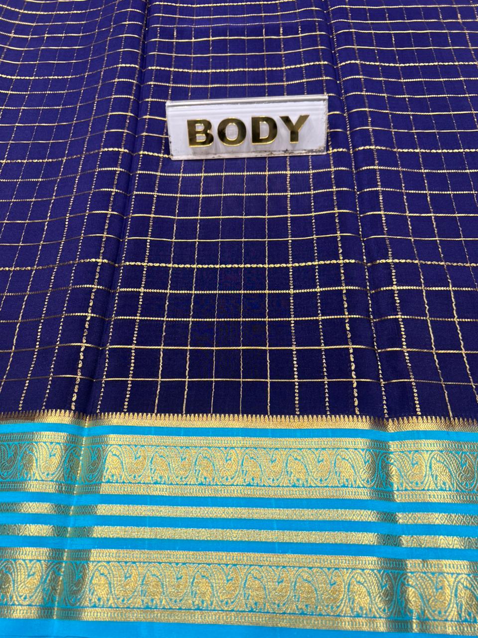 Pure Mysore Silk Saree.