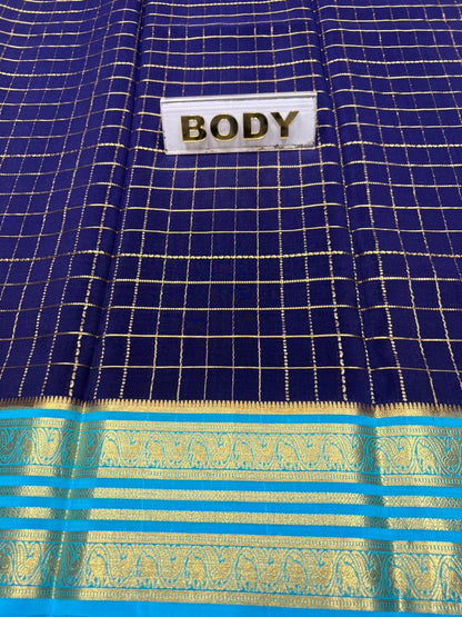 Pure Mysore Silk Saree.