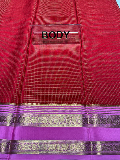 Pure Mysore Silk Saree.