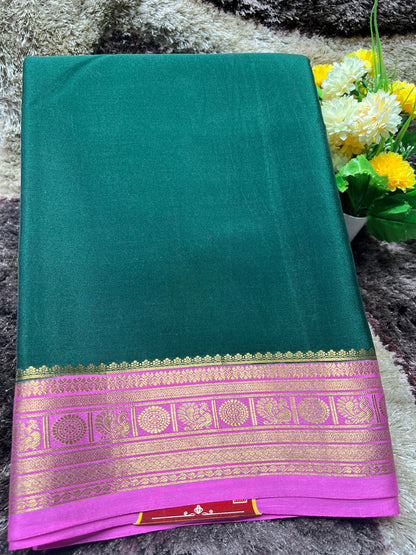 Pure Mysore Silk Saree.