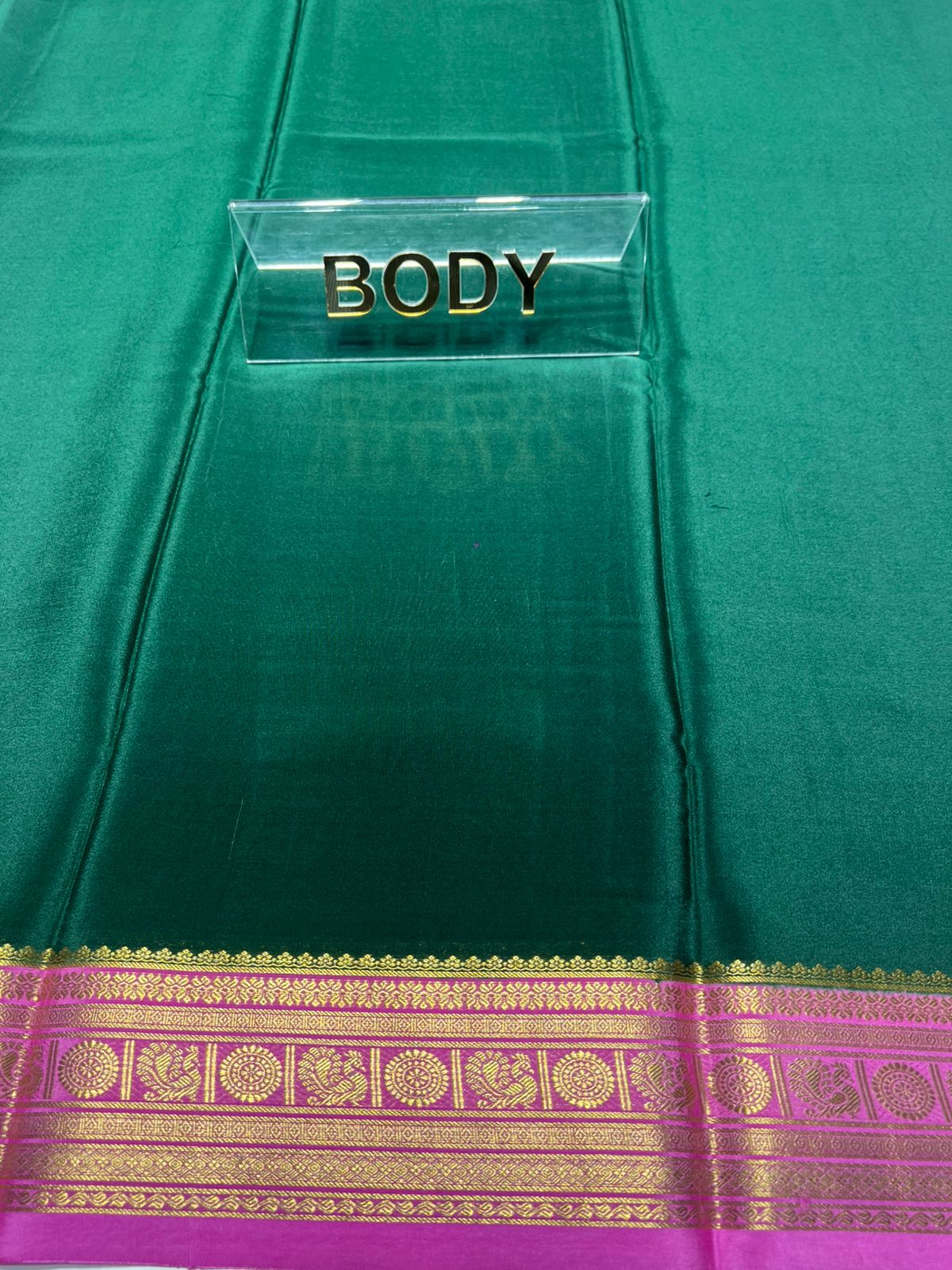 Pure Mysore Silk Saree.