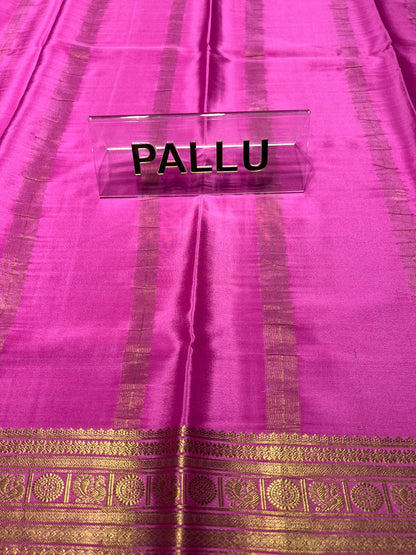 Pure Mysore Silk Saree.