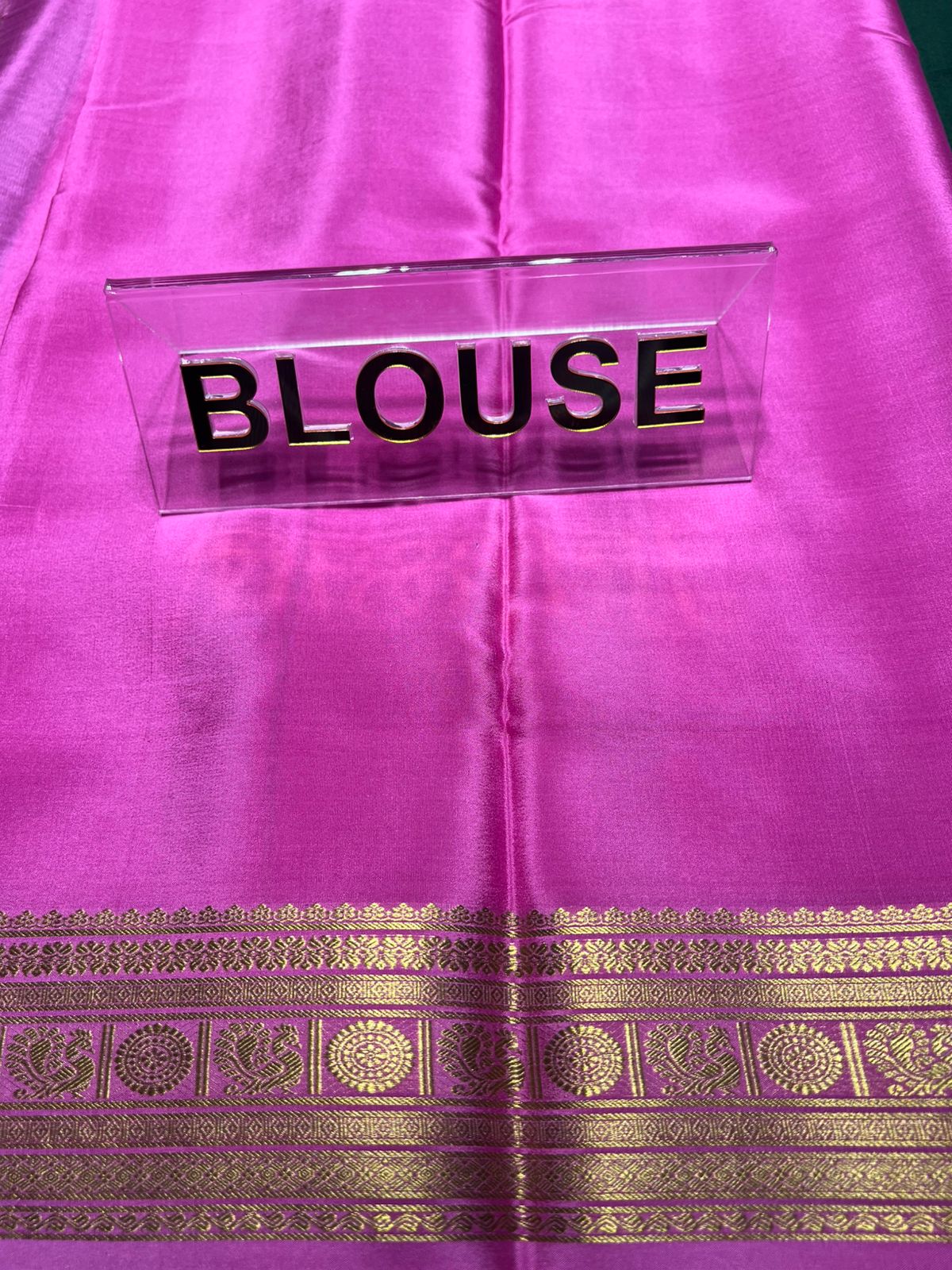 Pure Mysore Silk Saree.