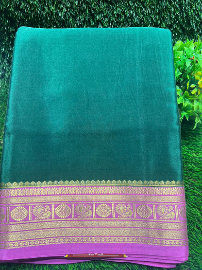 Pure Mysore Silk Saree.