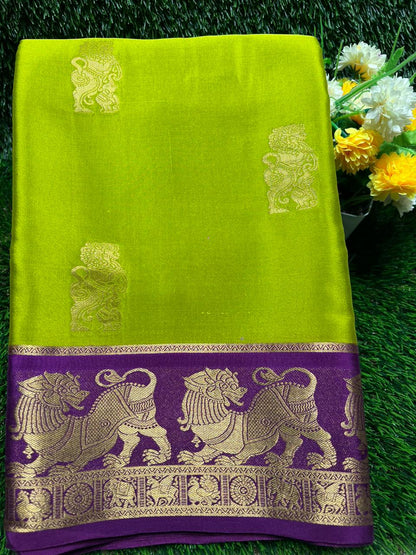 Pure Mysore Silk Saree.