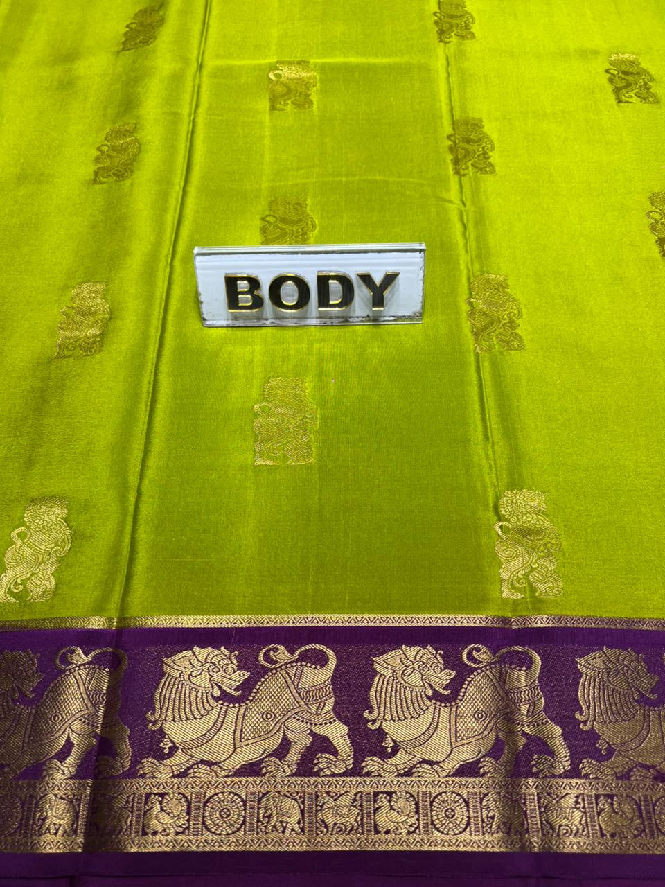 Pure Mysore Silk Saree.