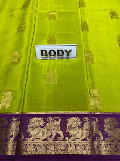 Pure Mysore Silk Saree.