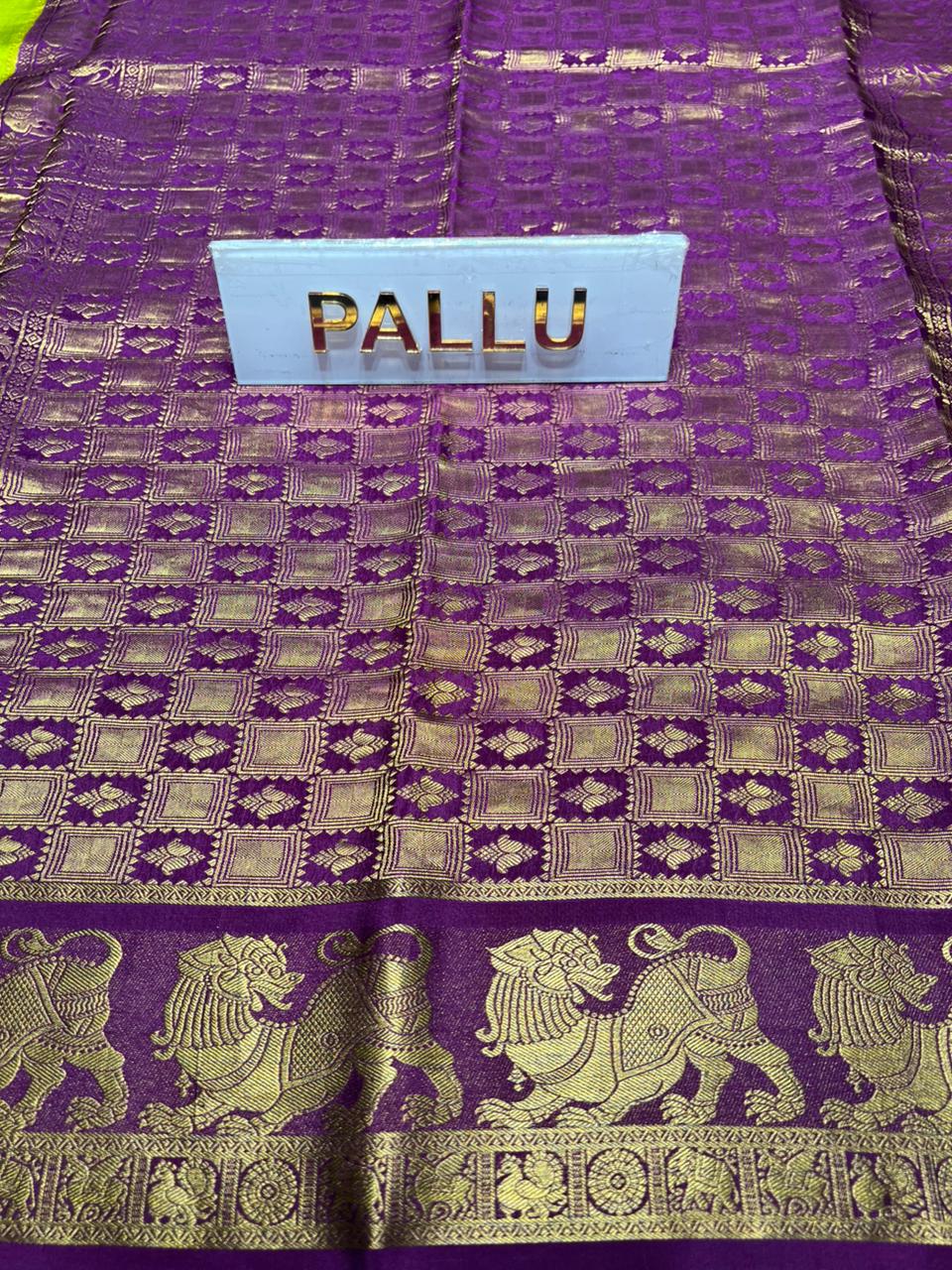 Pure Mysore Silk Saree.
