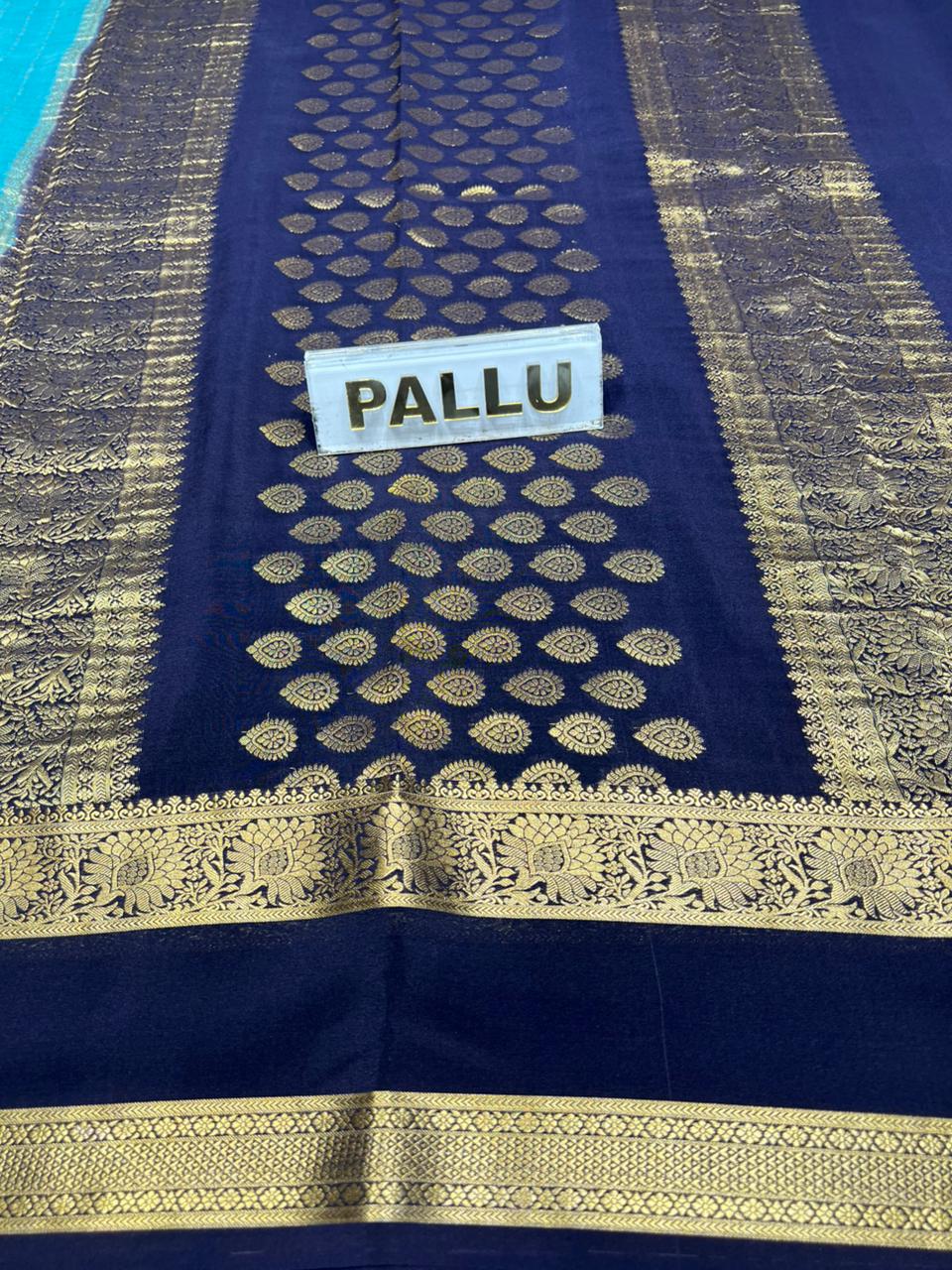 Pure Mysore Silk Saree.