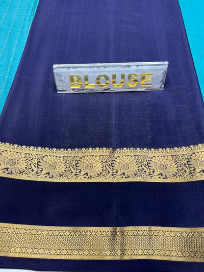 Pure Mysore Silk Saree.