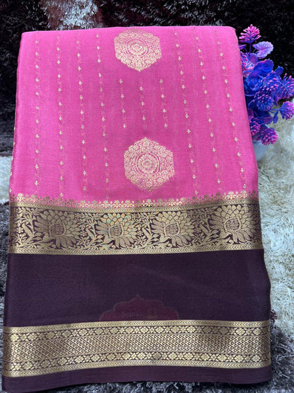 Pure Mysore Silk Saree.