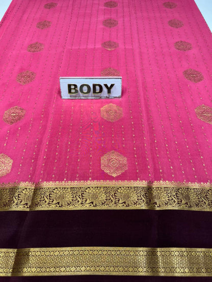 Pure Mysore Silk Saree.
