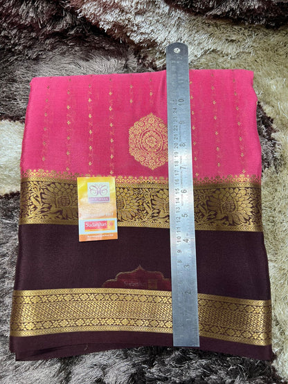 Pure Mysore Silk Saree.