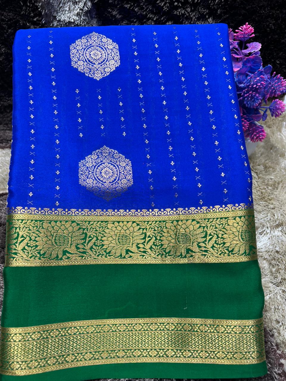 Pure Mysore Silk Saree.