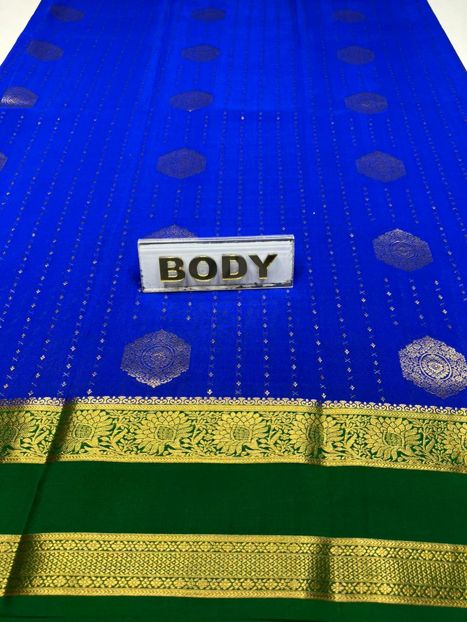 Pure Mysore Silk Saree.