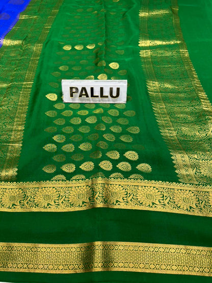 Pure Mysore Silk Saree.