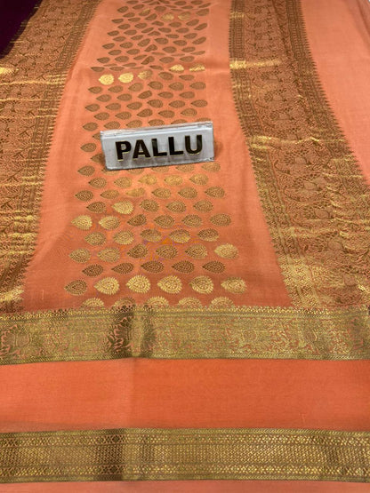 Pure Mysore Silk Saree.