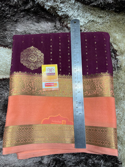 Pure Mysore Silk Saree.