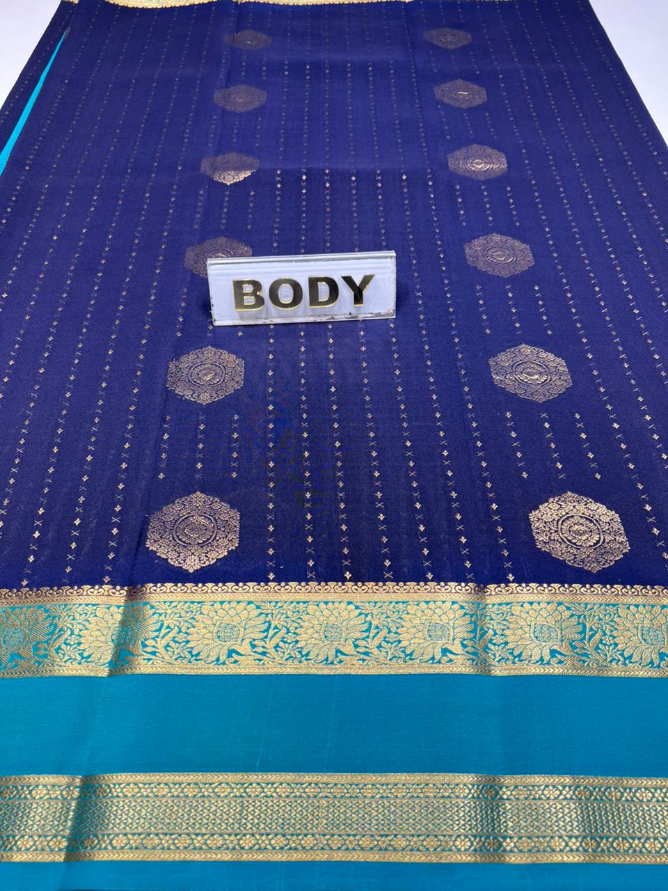 Pure Mysore Silk Saree.