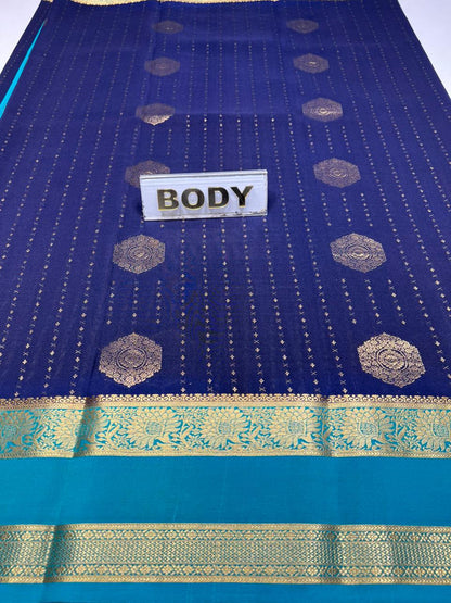 Pure Mysore Silk Saree.