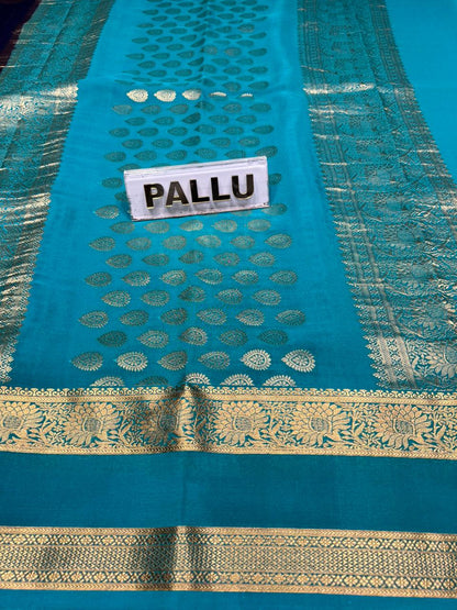 Pure Mysore Silk Saree.
